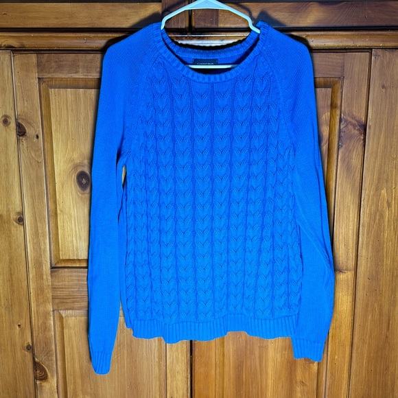Lands' End Sweaters - Lands End Women’s Blue Drifter Knit Sweater
